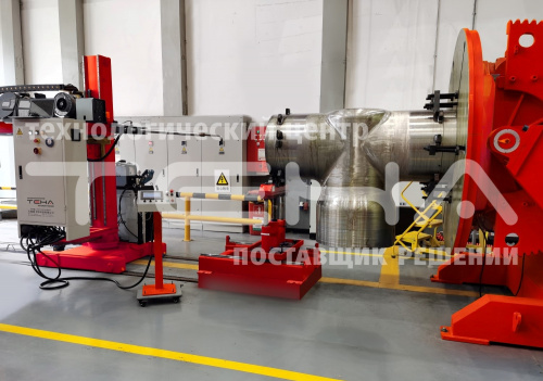 Наплавка внутренних поверхностей процесс MIG/MAG